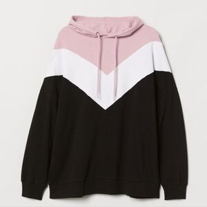 Divided colorblock hoodie